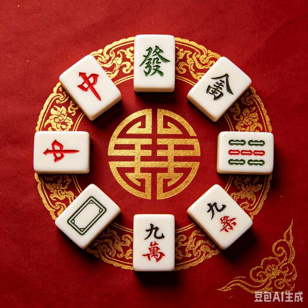 minimalist mahjong tiles