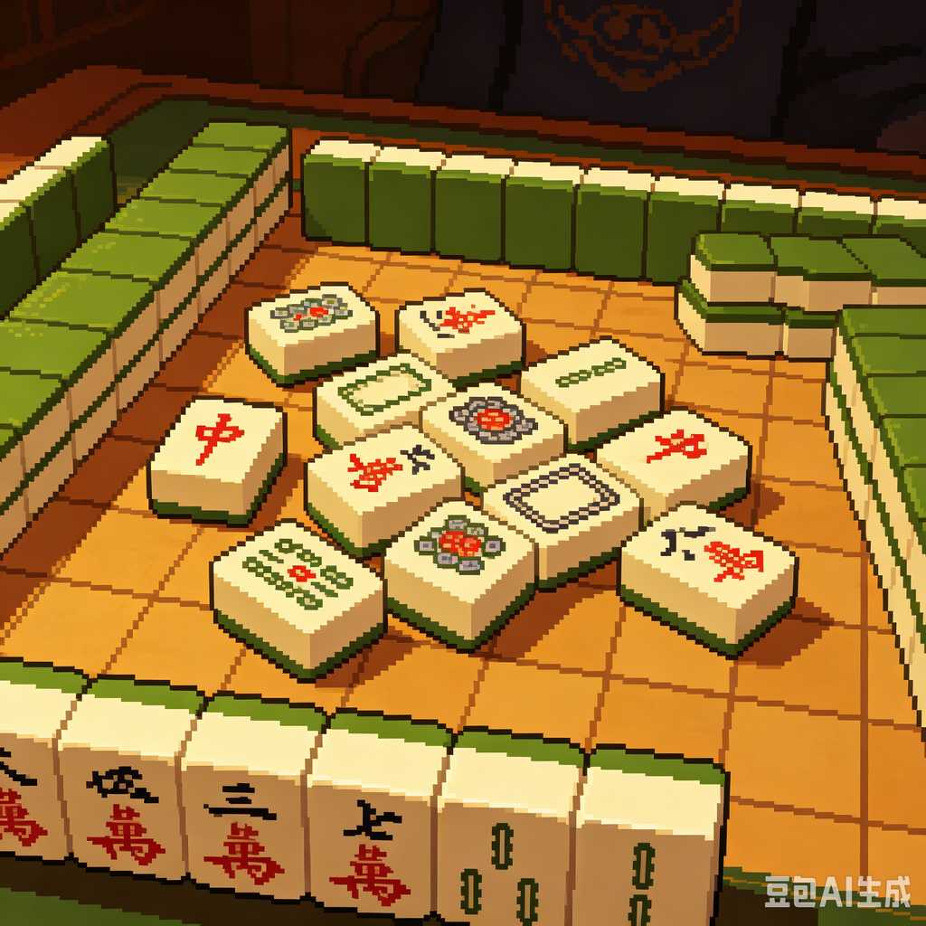 premium resin mahjong tiles