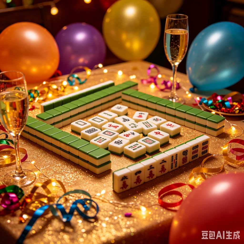 friends gathering mahjong game