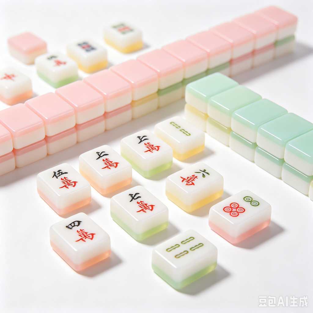 matte finish mahjong set
